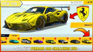 🟡 All New Ferrari 488 Challenge EVO 🟡 - Extreme Car Driving Simulator 2022 - Car Game