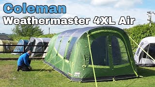 How to pitch the Coleman Weathermaster 4XL Air Tent 2022