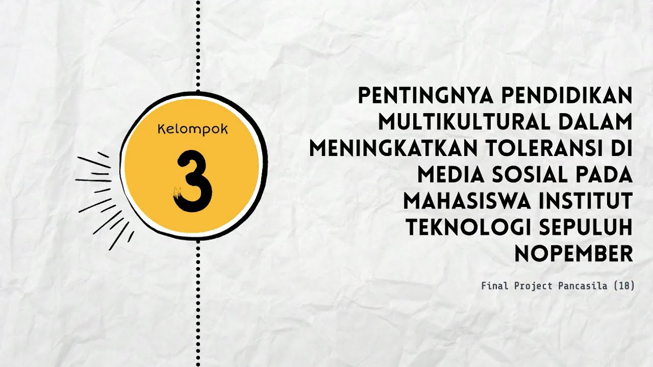 Pentingnya Pendidikan Multikultural Dalam Meningkatkan Toleransi Di ...