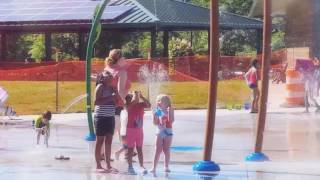 Gabby playing at McFee Park 6/8/16