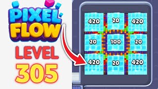 Pixel Flow Level 305 Walkthrough