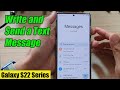 Galaxy S22/S22+/Ultra: How to Write and Send a Text Message