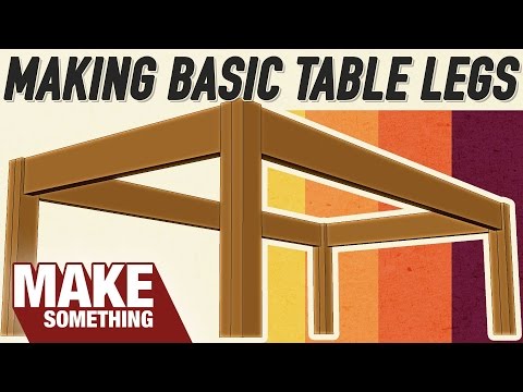4 Ways to Make Table Legs. Which Joinery Method is Best? 4 Ways to Make Table Legs. Which Joinery Method is Best?