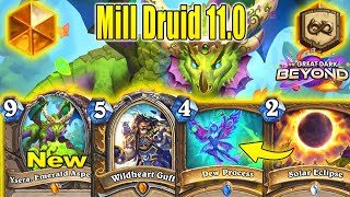 Mill Druid 11.0 Deck Draws 11 Cards Per Turn At The Great Dark Beyond Mini-Set | Hearthstone