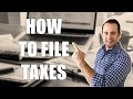 How to File Taxes For The First Time