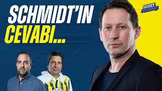 FENERBAHÇE - ROGER SCHMIDT GÖRÜŞMESİ | Fenerbahçe Golcü Transferi, Mesut Özil’in Durumu | Soru-Cevap