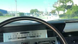 1966 Lincoln Continental Coupe DRIVING