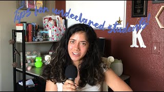 6 tips for undeclared students/How I switched into my major!