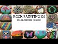 broken rock tutorial paint pen rock painting design