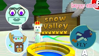 Beruang Sultan All Sticker In Snow Valley 🤩❄🐻 | Super Bear Adventure - Happy Alicia