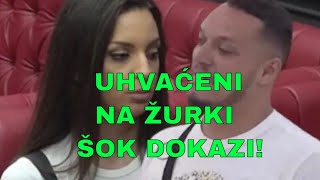 MIONA I GASTOZ UHVAĆENI NA ŽURKI ŠOK DOKAZI! zadruga uzivo