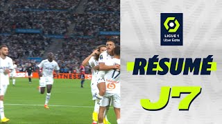 Résumé 7ème journée - Ligue 1 Uber Eats / 2022-2023
