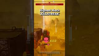 Helldivers 2 | Largest Mech KILLSTREAK I've Seen!!! #helldivers2 #propagandacommanders #helldivers