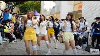 20220611 hongdae busking 홍대 미녀댄스팀 레이디비(Lady B) 버스킹 14 - 최초공개 Dynamite _ BTS (방탄소년단)