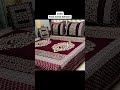 • fabric velvet jacquard• pattern embroidered• bed size double bed• number of pieces 4