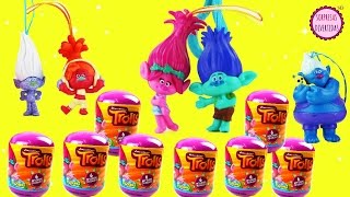 Juguetes SORPRESA de los TROLLS película 🍀  Vídeos de sorpresas en español