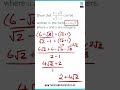 Mastering Rationalising Harder Surds #shorts #maths #mathshorts #youtubeshorts #trending #study