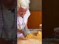 96yr old Fedora makes a bread and cheese pasta (passatelli)  #pasta  #nonna  #shorts