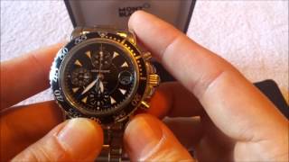 MontBlanc Meisterstuck 3273 Automatic Chronograph Watch Review