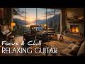 From Sunset to Sunrise 🌅 Late Night Guitar Ambient for Sleep & Focus | Living Room TAPE