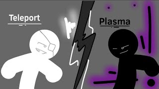 Teleport VS Plasma | Stickman Tournament | Flipaclip