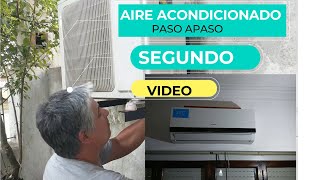 COMO instalar un AIRE acondicionado PART 2