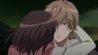 Kyouya and Erika kiss