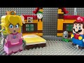 Lego Mario enters the Nintendo Switch to save Luigi from Bowser! Super Mario Odyssey Story