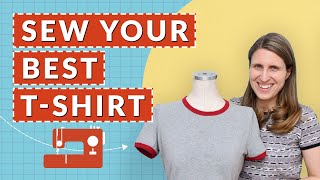 Sewing a Knit Top: 10 Tips to Sew your Best T-shirt Ever