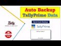 TallyPrime  | Auto Backup Tally Data | User define Auto Backup Path/Location