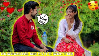 Proposing Prank On Cute Doctor || BY AJ-AHSAN ||