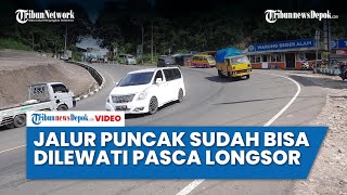 Jalur Puncak Sudah Bisa Dilewati Pasca Gempa Cianjur