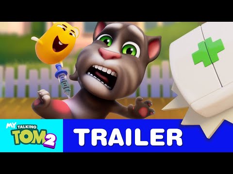 ¡AY! ¡Tom está herido! My Talking Tom 2 (NUEVO tráiler de dibujos animados)