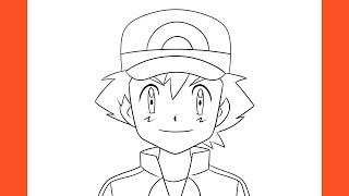 How To Draw Ash (Pokémon)