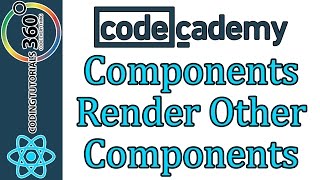 Components Render Other Components: ReactJS CodeCademy