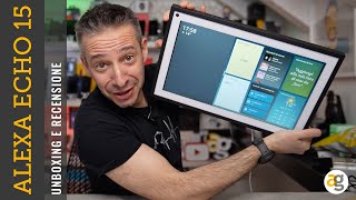 UNBOXING Echo Show 15 di AMAZON con ALEXA....e non solo!