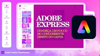 ADOBE EXPRESS - CONHEÇA O CONCORRENTE DO CANVA.