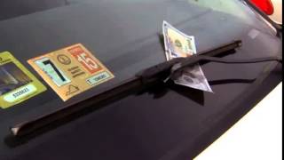 Watch: Don't Reach For That $100 Bill On Your Windshield