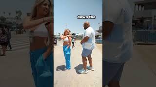 This tough guy slapped me so hard! #michellescott #shorts