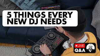 Beginner DJ tips, niche event DJing, PA systems [Live DJing Q&A with Phil Morse]