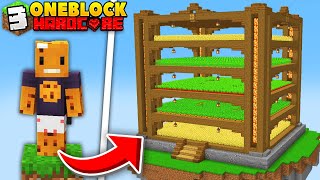 I Built Automatic Farms on ONE BLOCK Minecraft