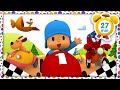 🚗 🎶 VEHICLES SONG: THE BIG RACE  [ 27 minutes] | Nursery Rhymes & Baby Songs - Pocoyo