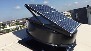 SolarKing Roof Ventilation fan installed in North Lakes Qld.