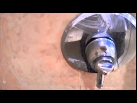 Cleaning real stone shower Cleaning real stone shower