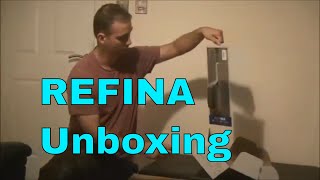 Unboxing large package from Refina cordless drill / superflex 3