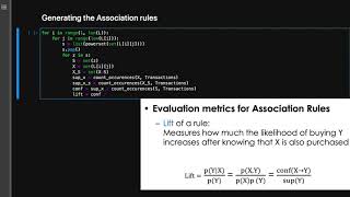 Tutorial 1: Part 3C: Coding the apriori algorithm in Python