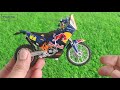 ktm 450 dakar rally replica miniature diecast bike model bburago die cast bikes unboxing