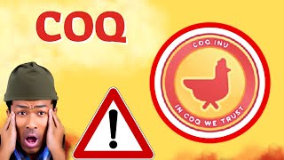 COQ INU Prediction 28/JAN COQ COIN Price News Today Crypto Technical Analysis Update Now