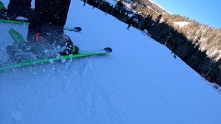 Descent at Kolašin 1450 | Skiing the Slopes 🎿❄️/ 1