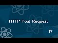 Full React Tutorial #17 - HTTP Post Request | Fetch Post Request | Json Post Request | Json Post req